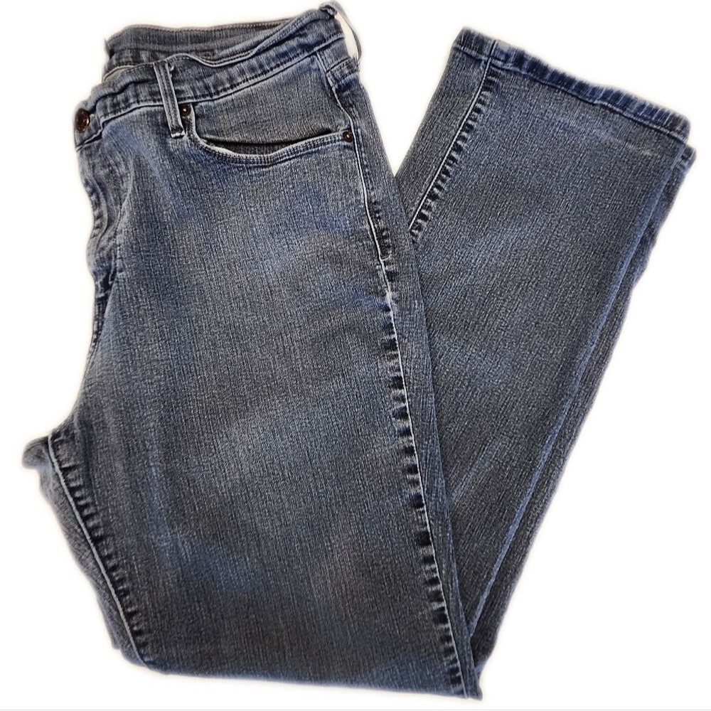 Levi's 505 Straight Leg Denim Jeans With Stretch, Size 16